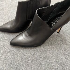 Calvin Klein Black Ankle Boots